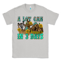 Moon Dust a lot can happen in 3 days western Classic Tee - texasbilliewilder