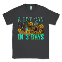 Smoke a lot can happen in 3 days western Classic Tee - texasbilliewilder