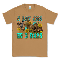Toasted Coconut a lot can happen in 3 days western Classic Tee - texasbilliewilder