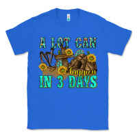 True Royal a lot can happen in 3 days western Classic Tee - texasbilliewilder