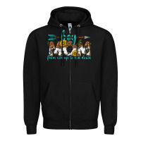Black boy mom from son up to son down  western Zipper Hoodie - texasbilliewilder