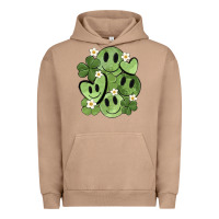 Pigment Burro st. patrick's day green smile Urban Hoodie - MaliasSmallBusiness