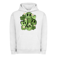 Pigment Lunar Rock st. patrick's day green smile Urban Hoodie - MaliasSmallBusiness