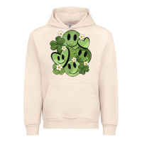 Sandshell st. patrick's day green smile Urban Hoodie - MaliasSmallBusiness