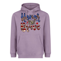 Lavender Honor the brave Heavyweight Hoodie - Neo Western