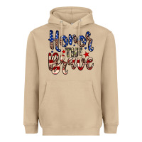 Honor The Brave Heavyweight Hoodie | Teevron
