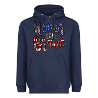 Navy Honor the brave Heavyweight Hoodie - Neo Western