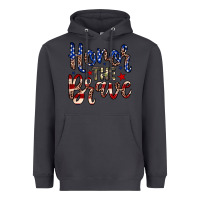 Smoke Honor the brave Heavyweight Hoodie - Neo Western