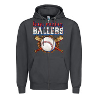 Smoke busy raising ballers baseball Zipper Hoodie - texasbilliewilder