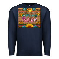 Navy small business babe Premium Sweatshirt - HRA Design Shop