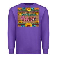 Purple small business babe Premium Sweatshirt - HRA Design Shop