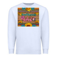 White small business babe Premium Sweatshirt - HRA Design Shop