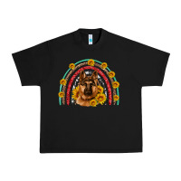 Black german shepherd rainbow Urban Heavy Tee - Artiststas