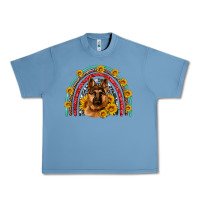 Pebble Blue german shepherd rainbow Urban Heavy Tee - Artiststas