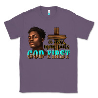 Lavender a wise man puts god first Classic Tee - texasbilliewilder