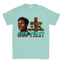 Seafoam a wise man puts god first Classic Tee - texasbilliewilder