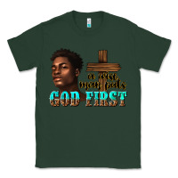 Sports Green a wise man puts god first Classic Tee - texasbilliewilder
