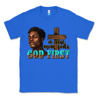 True Royal a wise man puts god first Classic Tee - texasbilliewilder