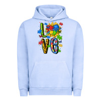 Pigment Grape Ice autism love Urban Hoodie - MaliasSmallBusiness