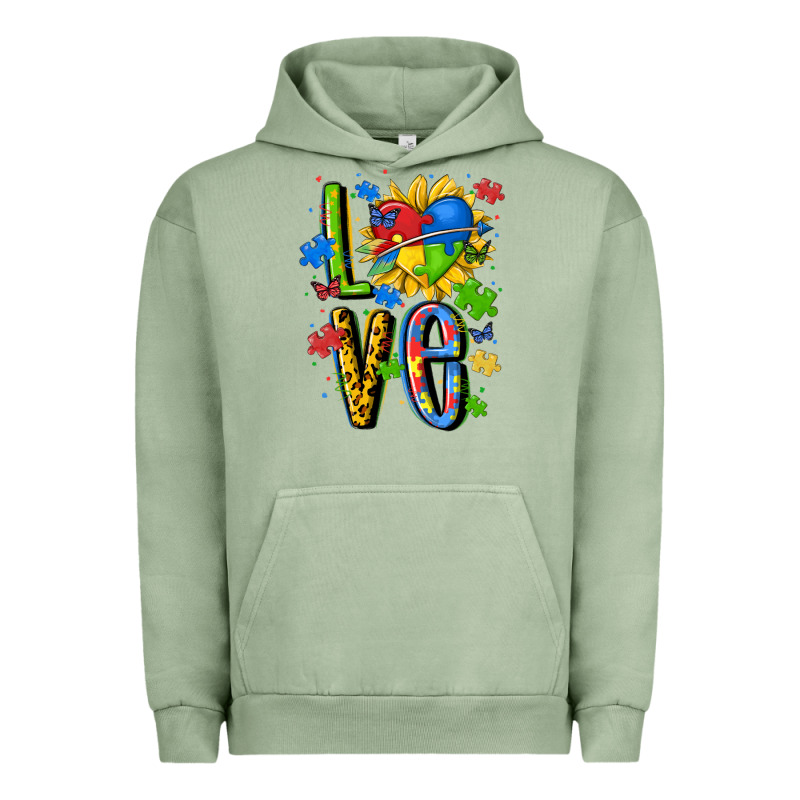 Autism Love Urban Hoodie by MaliasSmallBusiness | Teevron