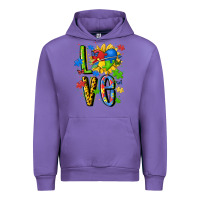 Tulip autism love Urban Hoodie - MaliasSmallBusiness