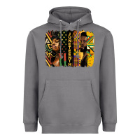 Storm juneteenth brush stroke Heavyweight Hoodie - HRA Design Shop