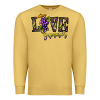 Antique Gold love summer Premium Sweatshirt - CowhideDigitalArt