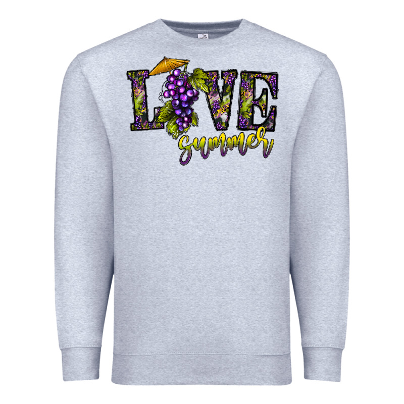 Love Summer Premium Sweatshirt by CowhideDigitalArt | Teevron