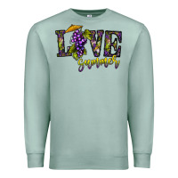 Seafoam love summer Premium Sweatshirt - CowhideDigitalArt