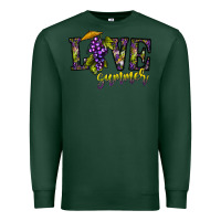 Sports Green love summer Premium Sweatshirt - CowhideDigitalArt