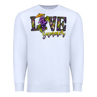 White love summer Premium Sweatshirt - CowhideDigitalArt
