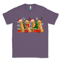 Lavender golden dogs with christmas Classic Tee - Zillion Design Studio