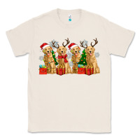 Natural golden dogs with christmas Classic Tee - Zillion Design Studio