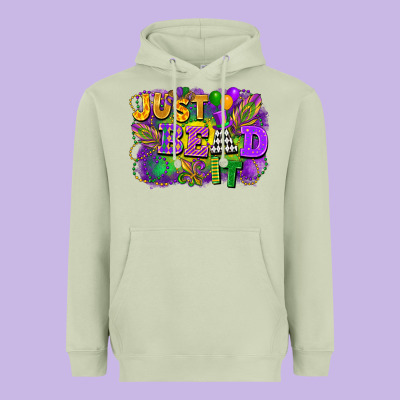 Just Bead It Heavyweight Hoodie Designed By Fadigitalartstudio