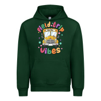 Forest Green field trip vibes Urban Hoodie - MaliasSmallBusiness