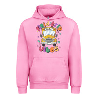 Fuchsia Pink field trip vibes Urban Hoodie - MaliasSmallBusiness