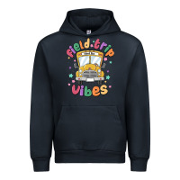 Navy field trip vibes Urban Hoodie - MaliasSmallBusiness