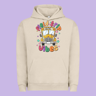 Field Trip Vibes Urban Hoodie Designed By Maliassmallbusiness