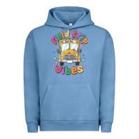 Pigment Pebble Blue field trip vibes Urban Hoodie - MaliasSmallBusiness