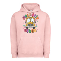 Pigment Salmon field trip vibes Urban Hoodie - MaliasSmallBusiness
