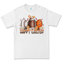 White happy easter day eggs Premium Tee - RacoonDesign
