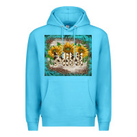 Ocean Blue western mother's day mini tumbler Premium Hoodie - BarkalooDesign