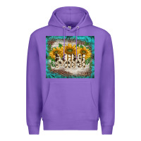 Purple western mother's day mini tumbler Premium Hoodie - BarkalooDesign