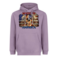 Lavender Made in America 4th of july Heavyweight Hoodie - CowGirlArtShop