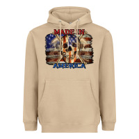 Mushroom Made in America 4th of july Heavyweight Hoodie - CowGirlArtShop