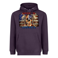 Plum Made in America 4th of july Heavyweight Hoodie - CowGirlArtShop