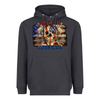 Smoke Made in America 4th of july Heavyweight Hoodie - CowGirlArtShop