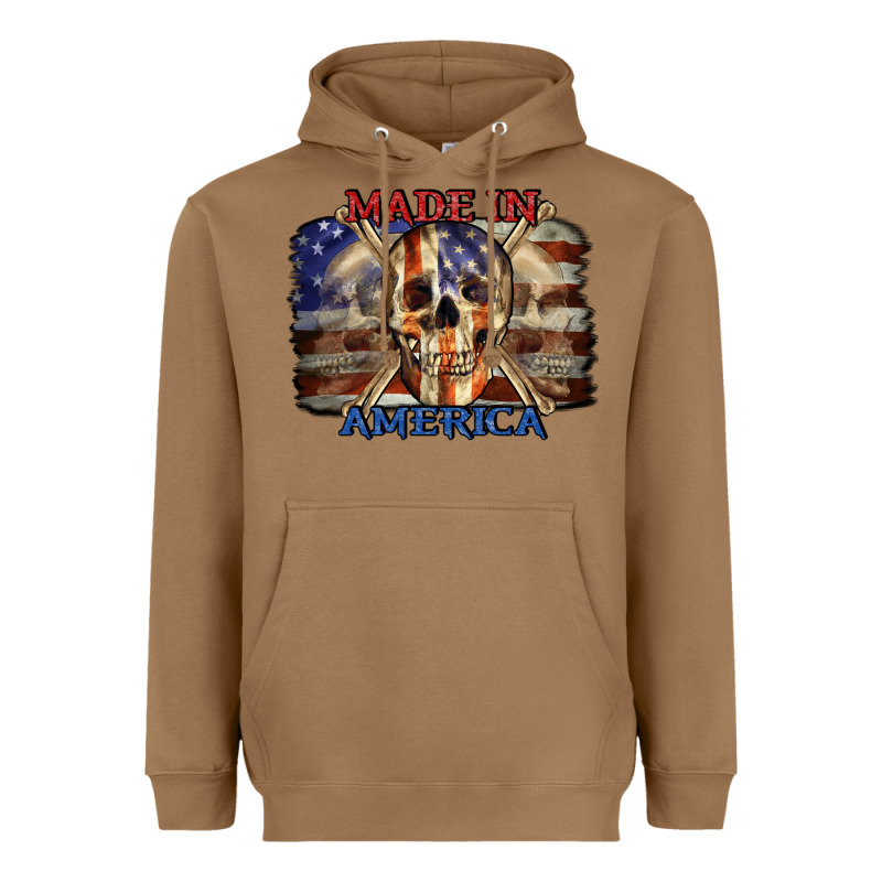 Made In America 4th Of July Heavyweight Hoodie by CowGirlArtShop | Teevron