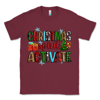 Burgundy christmas spirit activite Classic Tee - Zillion Design Studio