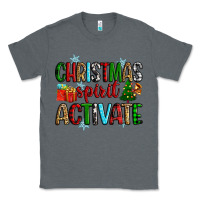 Charcoal Heather christmas spirit activite Classic Tee - Zillion Design Studio